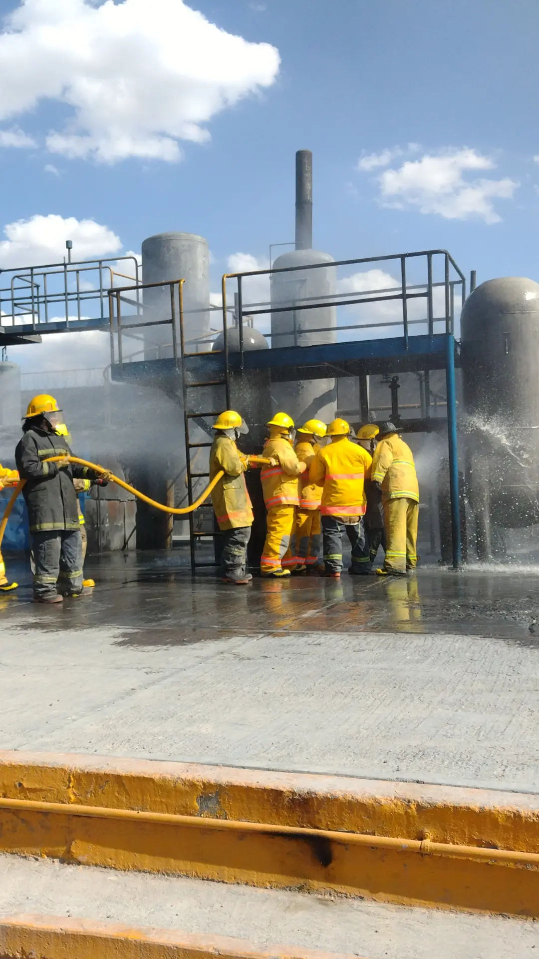 Capacitación de protección civil